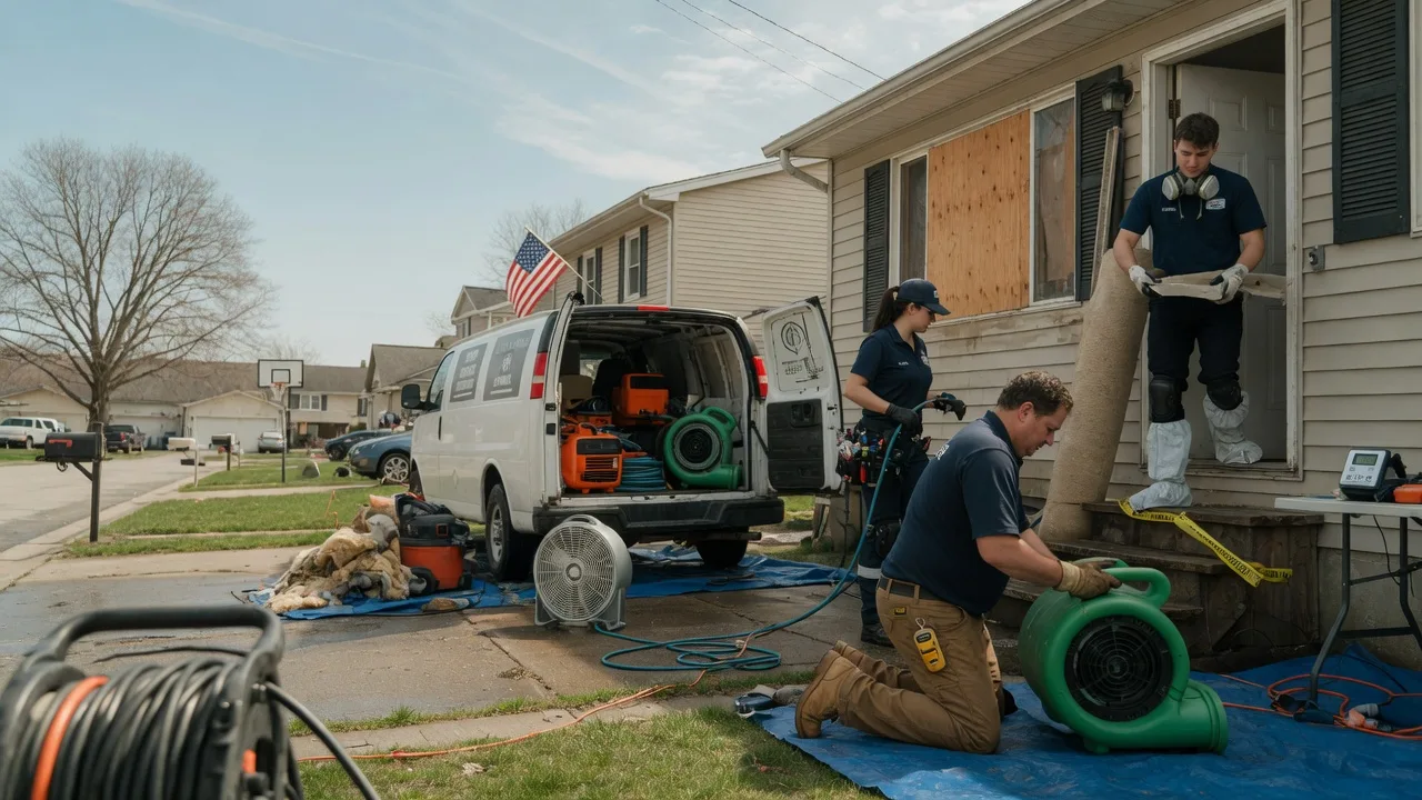 Water Damage Restoration in Lake Village, IN near me